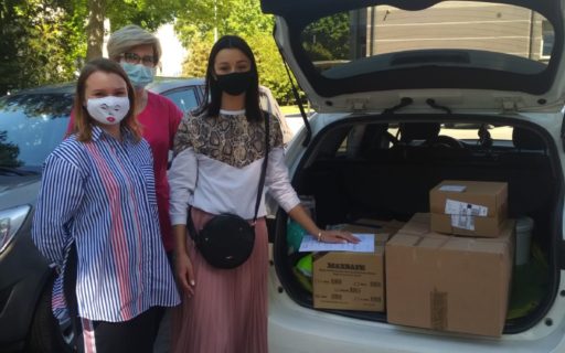 Otrzymaliśmy kolejne środki ochrony osobistej!